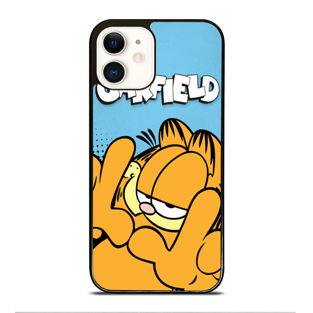 GARFIELD LAZY CAT iPhone 12 Case Cover