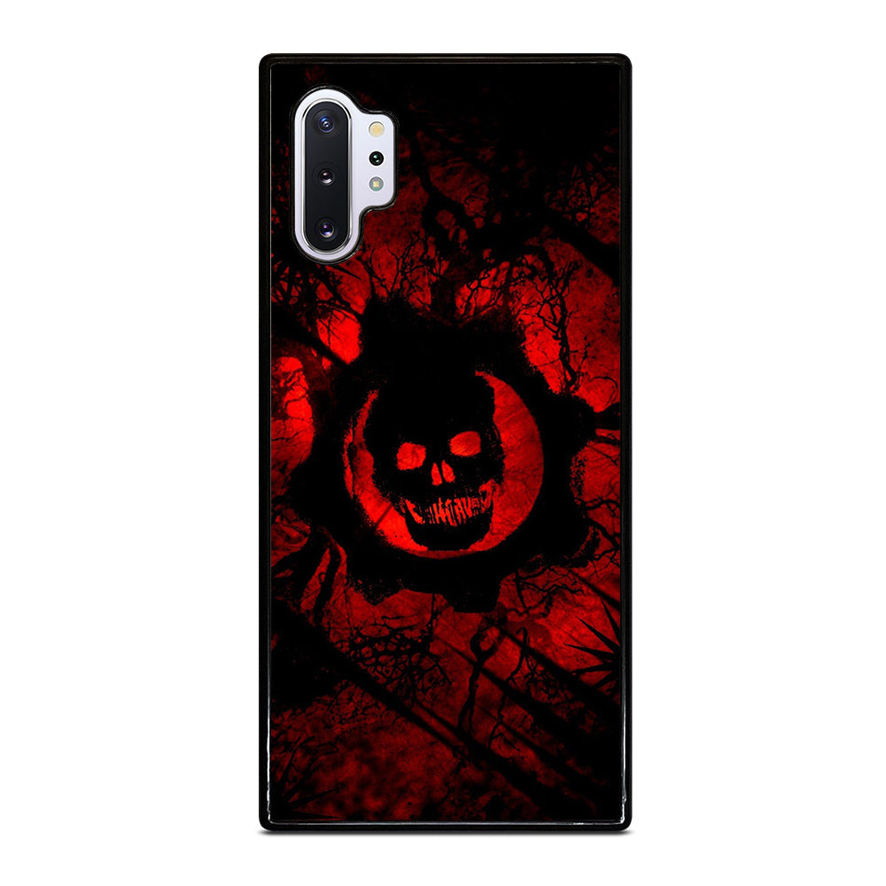 GEARS OF WAR RED SKULL LOGO Samsung Galaxy Note 10 Plus Case Cover