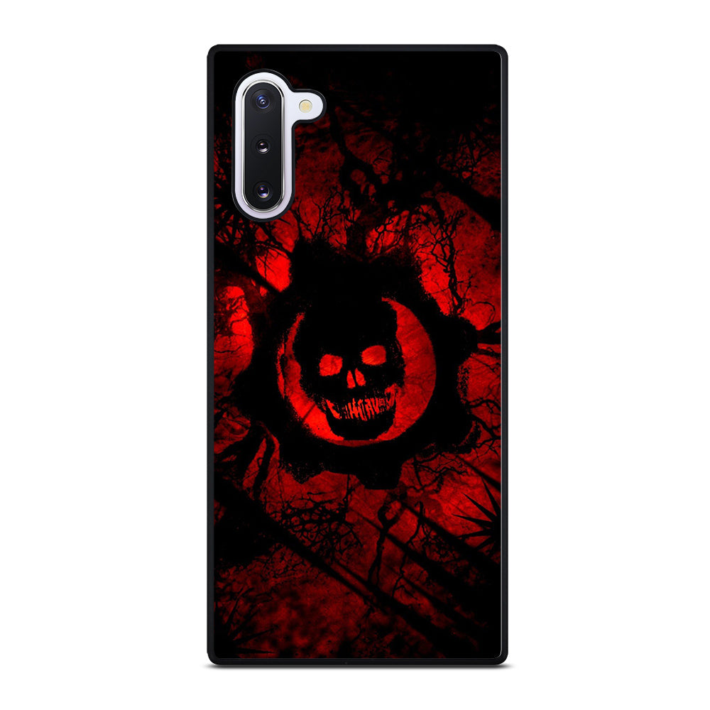 GEARS OF WAR RED SKULL LOGO Samsung Galaxy Note 10 Case Cover