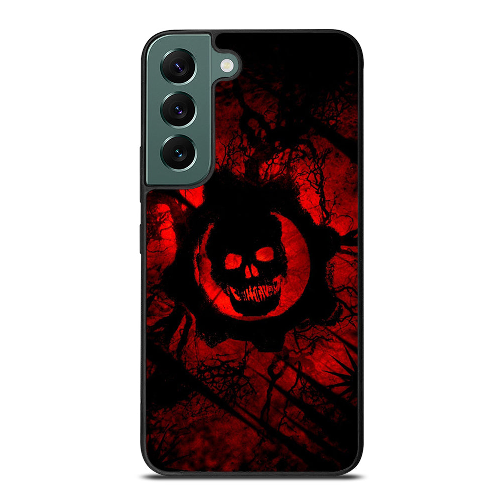 GEARS OF WAR RED SKULL LOGO Samsung Galaxy S22 Case Cover