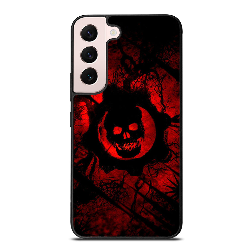 GEARS OF WAR RED SKULL LOGO Samsung Galaxy S22 Plus Case Cover