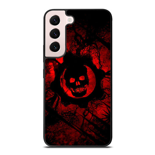 GEARS OF WAR RED SKULL LOGO Samsung Galaxy S22 Plus Case Cover