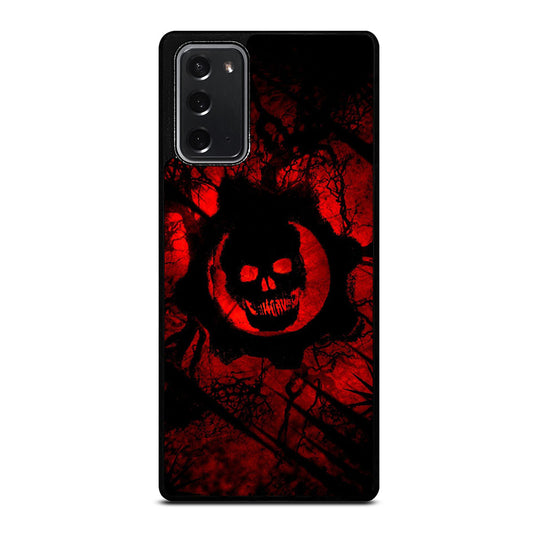 GEARS OF WAR RED SKULL LOGO Samsung Galaxy Note 20 Case Cover