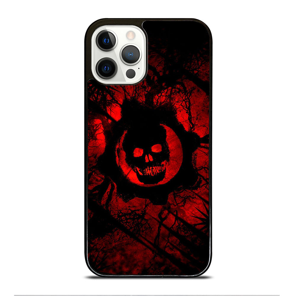 GEARS OF WAR RED SKULL LOGO iPhone 12 Pro Case Cover