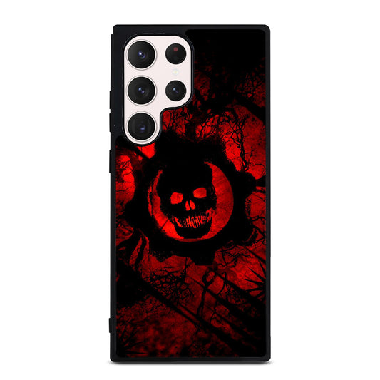 GEARS OF WAR RED SKULL LOGO Samsung Galaxy S23 Ultra Case Cover