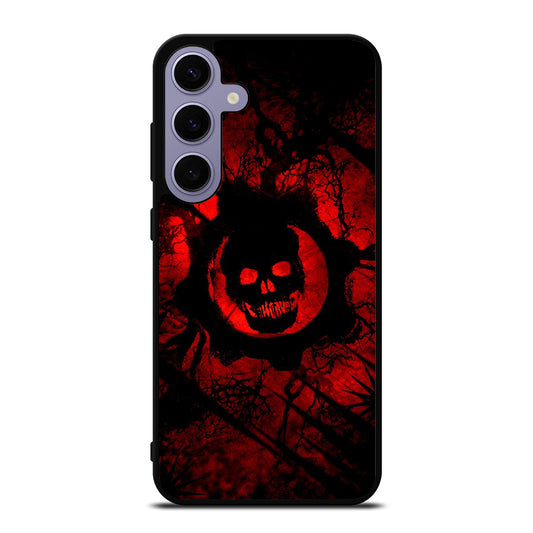 GEARS OF WAR RED SKULL LOGO Samsung Galaxy S24 Plus Case Cover