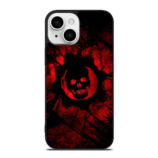 GEARS OF WAR RED SKULL LOGO iPhone 13 Mini Case Cover