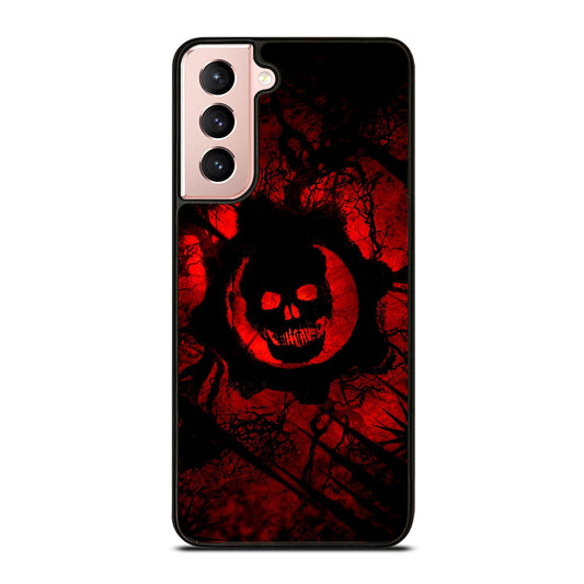GEARS OF WAR RED SKULL LOGO Samsung Galaxy S21 Case Cover