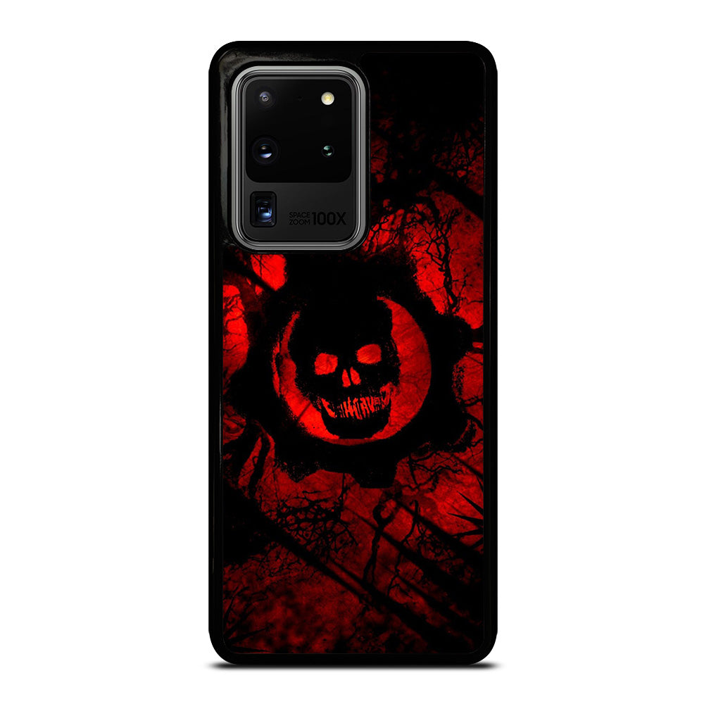 GEARS OF WAR RED SKULL LOGO Samsung Galaxy S20 Ultra Case Cover