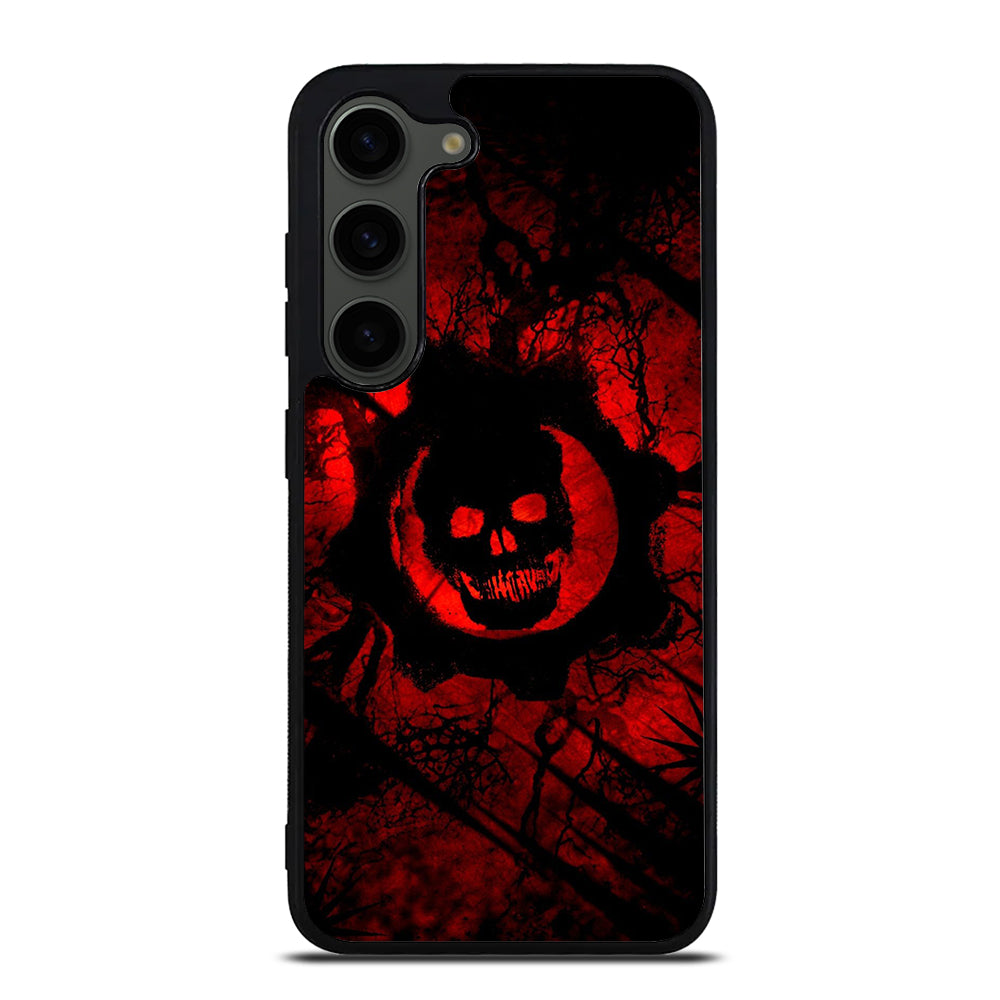 GEARS OF WAR RED SKULL LOGO Samsung Galaxy S23 Plus Case Cover