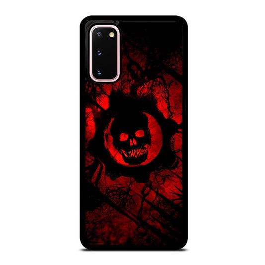 GEARS OF WAR RED SKULL LOGO Samsung Galaxy S20 Case Cover