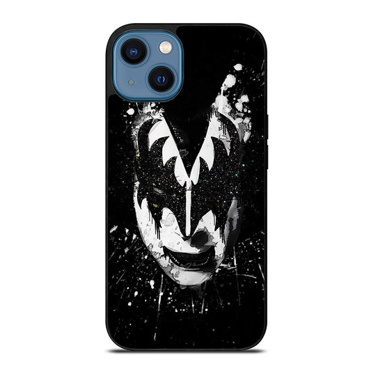 GENE SIMMONS ART KISS BAND iPhone 14 Case Cover