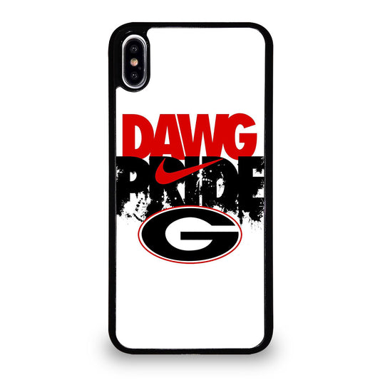 GEORGIA BULLDOGS UGA ART LOGO iPhone XS Max Case Cover