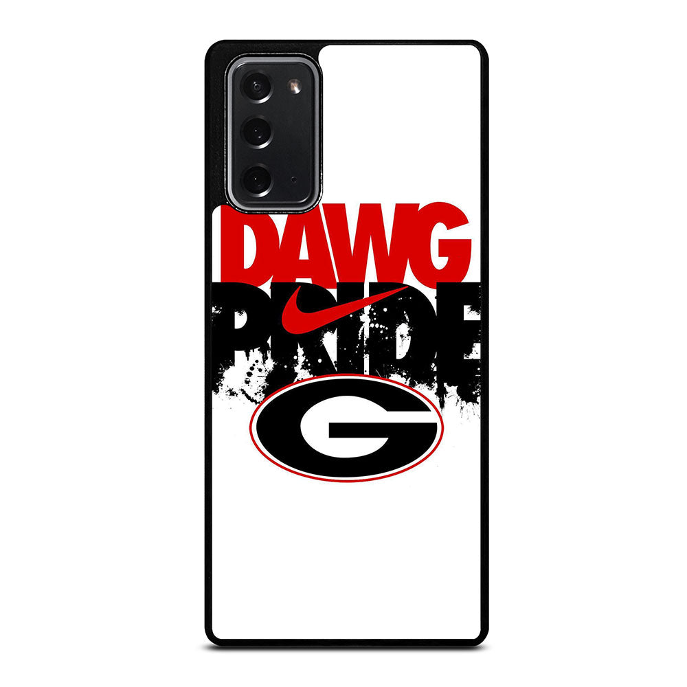 GEORGIA BULLDOGS UGA ART LOGO Samsung Galaxy Note 20 Case Cover