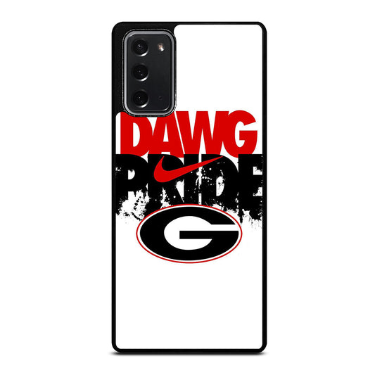 GEORGIA BULLDOGS UGA ART LOGO Samsung Galaxy Note 20 Case Cover