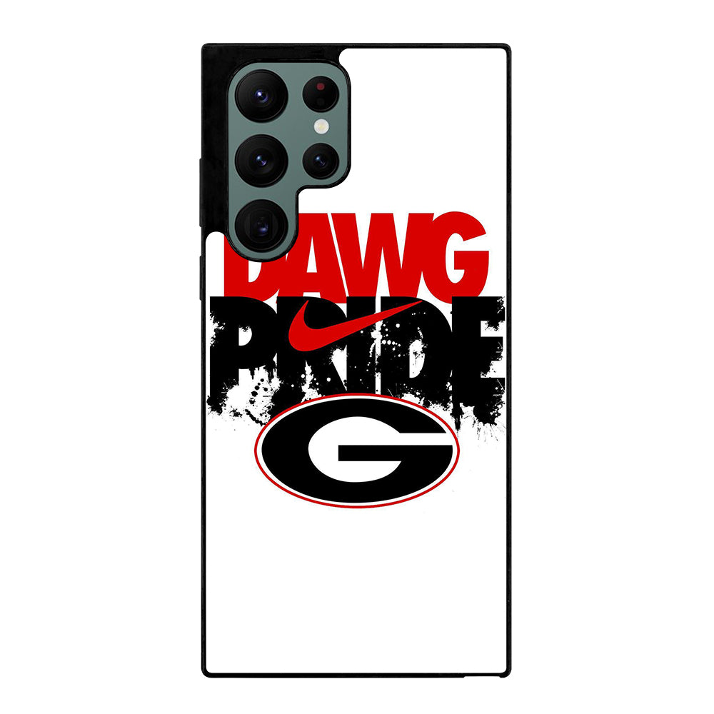 GEORGIA BULLDOGS UGA ART LOGO Samsung Galaxy S22 Ultra Case Cover