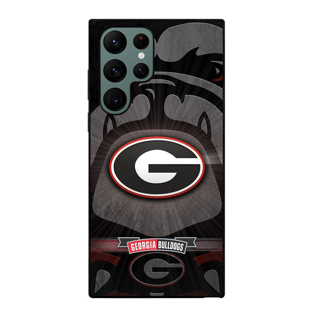 GEORGIA BULLDOGS UGA FOOTBALL LOGO Samsung Galaxy S22 Ultra Case Cover