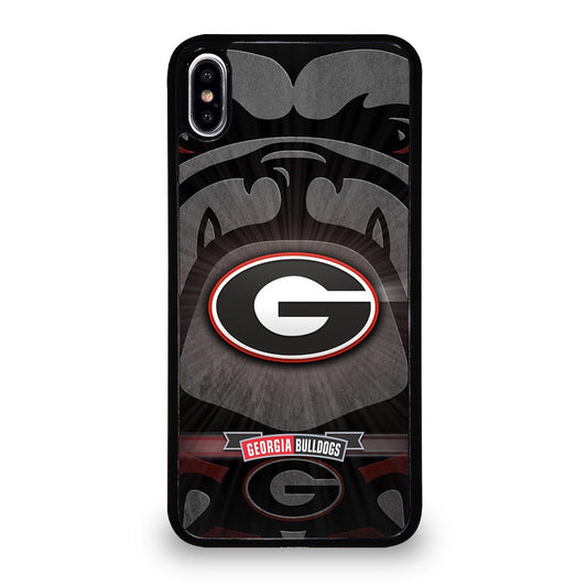 GEORGIA BULLDOGS UGA FOOTBALL LOGO iPhone XS Max Case Cover