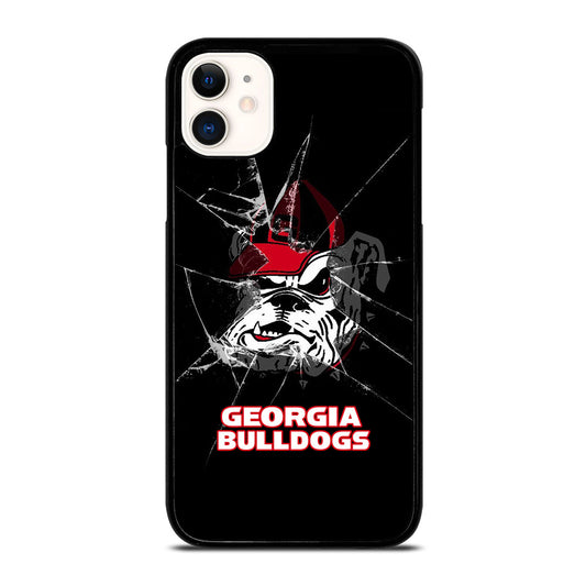 GEORGIA BULLDOGS UGA LOGO iPhone 11 Case Cover