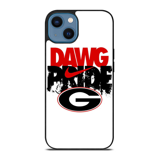 GEORGIA BULLDOGS UGA ART LOGO iPhone 14 Case Cover