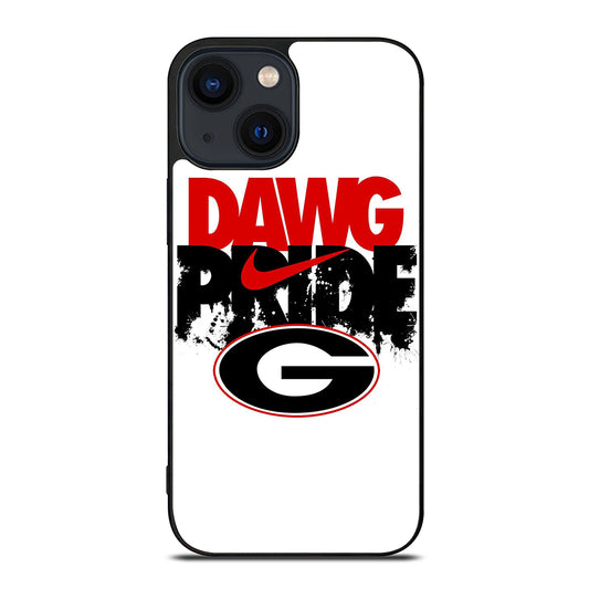 GEORGIA BULLDOGS UGA ART LOGO iPhone 14 Plus Case Cover