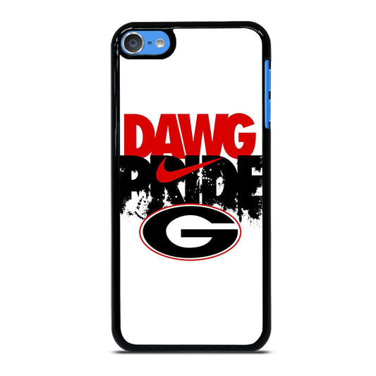 GEORGIA BULLDOGS UGA ART LOGO iPod Touch 7 Case Cover