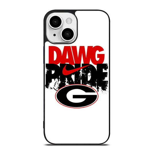 GEORGIA BULLDOGS UGA ART LOGO iPhone 13 Mini Case Cover