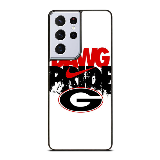GEORGIA BULLDOGS UGA ART LOGO Samsung Galaxy S21 Ultra Case Cover