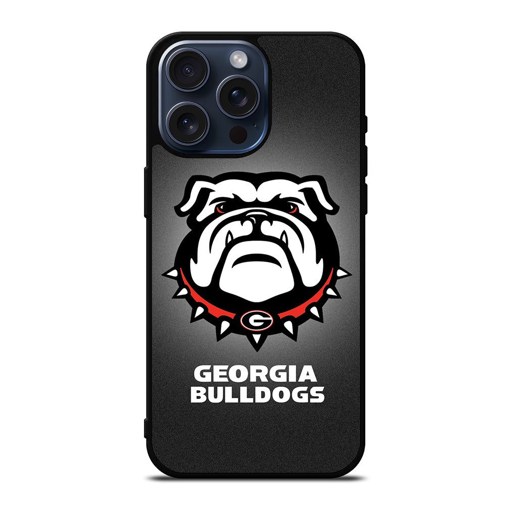 GEORGIA BULLDOGS UGA FOOTBALL iPhone 15 Pro Max Case Cover