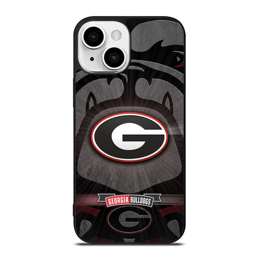 GEORGIA BULLDOGS UGA FOOTBALL LOGO iPhone 13 Mini Case Cover