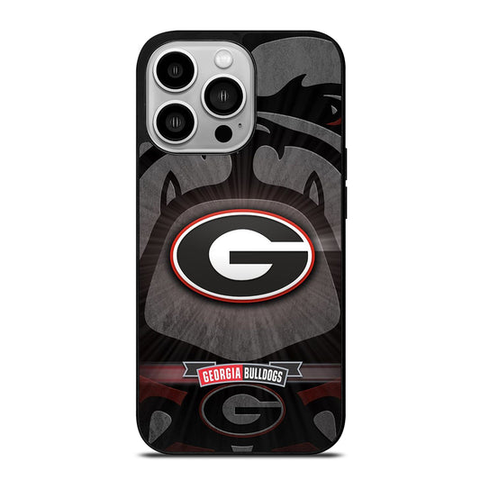 GEORGIA BULLDOGS UGA FOOTBALL LOGO iPhone 14 Pro Case Cover