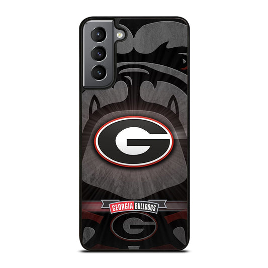 GEORGIA BULLDOGS UGA FOOTBALL LOGO Samsung Galaxy S21 Plus Case Cover
