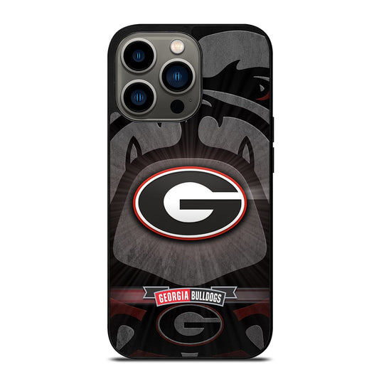GEORGIA BULLDOGS UGA FOOTBALL LOGO iPhone 13 Pro Case Cover
