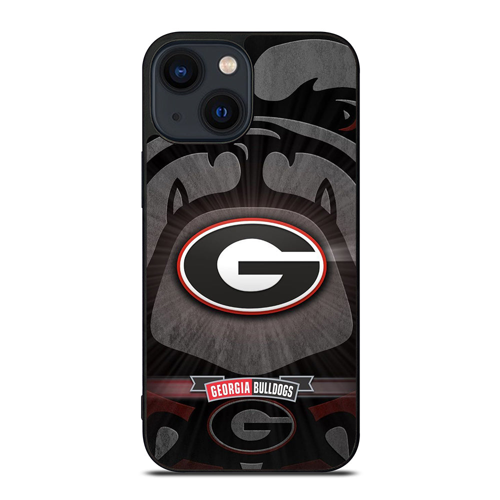 GEORGIA BULLDOGS UGA FOOTBALL LOGO iPhone 14 Plus Case Cover