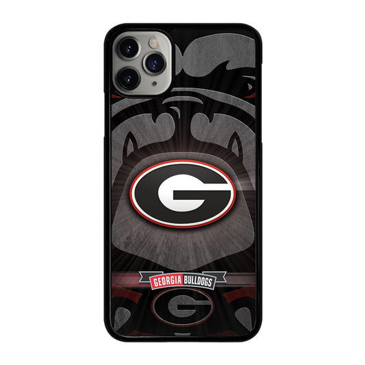 GEORGIA BULLDOGS UGA FOOTBALL LOGO iPhone 11 Pro Max Case Cover