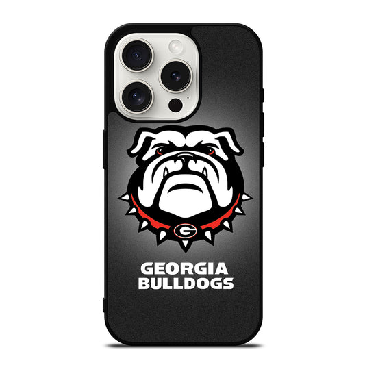 GEORGIA BULLDOGS UGA FOOTBALL iPhone 15 Pro Case Cover