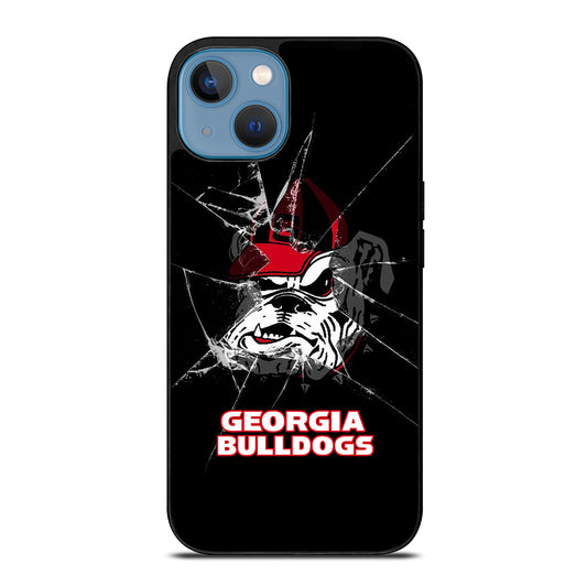 GEORGIA BULLDOGS UGA LOGO iPhone 13 Case Cover