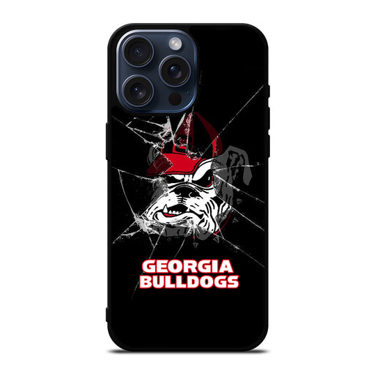 GEORGIA BULLDOGS UGA LOGO iPhone 15 Pro Max Case Cover