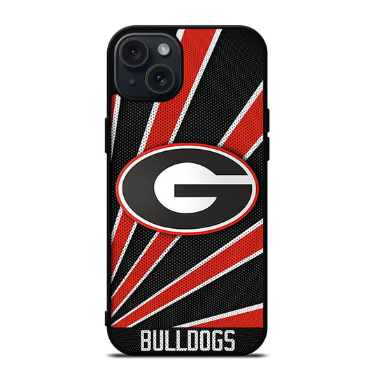 GEORGIA BULLDOGS UGA NFL LOGO iPhone 15 Plus Case Cover