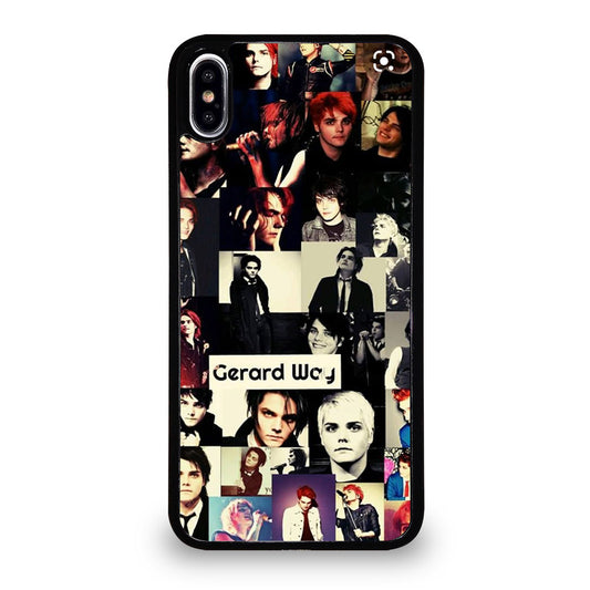 GERARD WAY MCR COLLAGE iPhone XS Max Case Cover