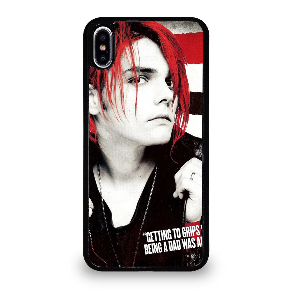 GERARD WAY MCR FACE iPhone XS Max Case Cover