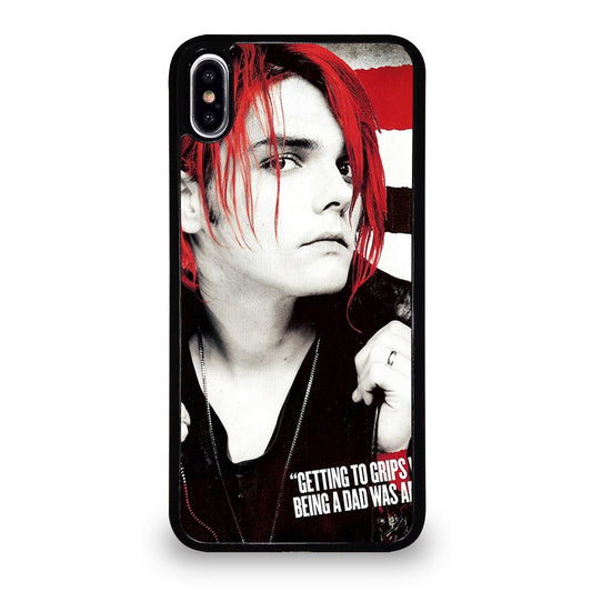 GERARD WAY MCR FACE iPhone XS Max Case Cover