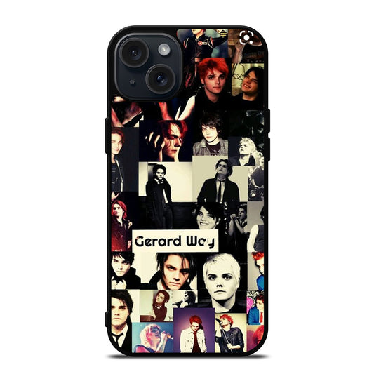 GERARD WAY MCR COLLAGE iPhone 15 Plus Case Cover