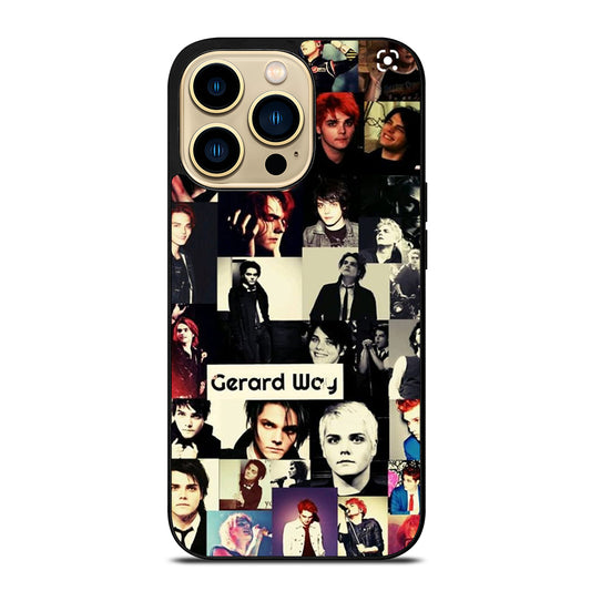 GERARD WAY MCR COLLAGE iPhone 14 Pro Max Case Cover