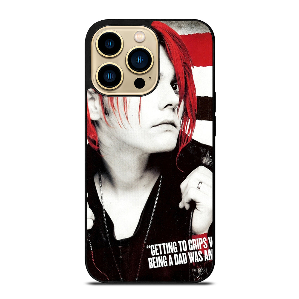 GERARD WAY MCR FACE iPhone 14 Pro Max Case Cover