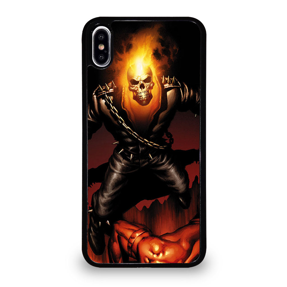 GHOST RIDER CARTOON iPhone XS Max Case Cover