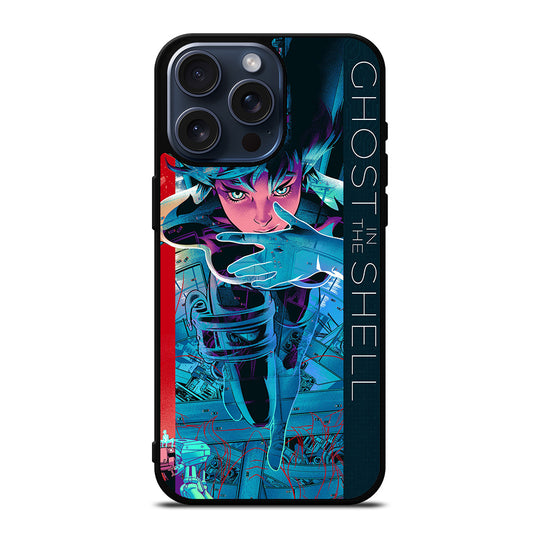 GHOST IN THE SHELL CARTOON iPhone 15 Pro Max Case Cover