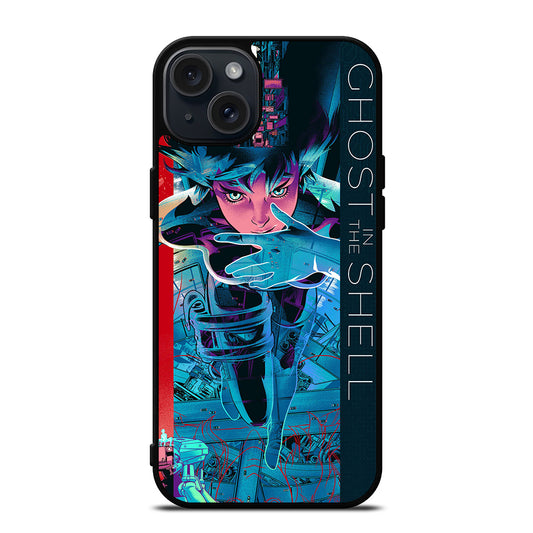 GHOST IN THE SHELL CARTOON iPhone 15 Plus Case Cover