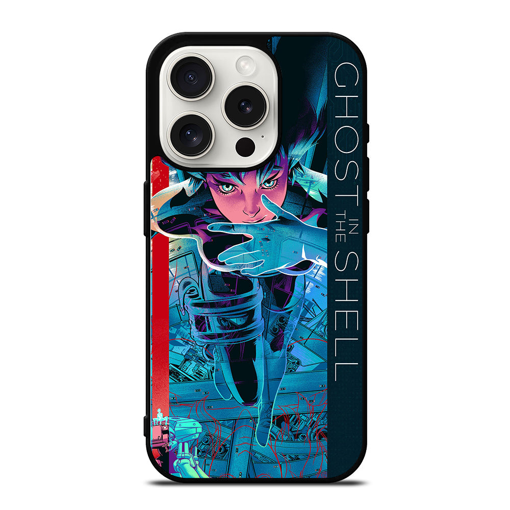 GHOST IN THE SHELL CARTOON iPhone 15 Pro Case Cover