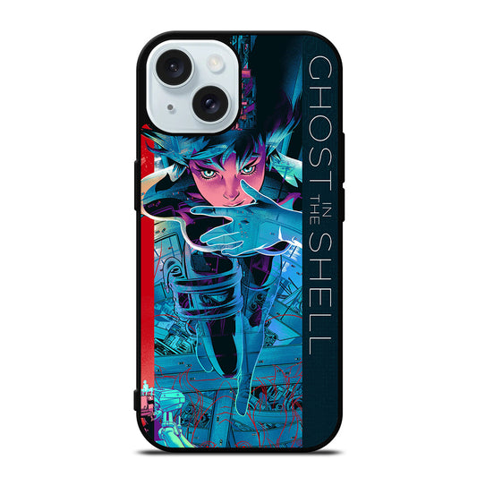 GHOST IN THE SHELL CARTOON iPhone 15 Case Cover